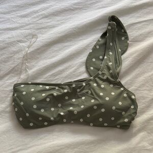 Abercrombie & Fitch polka dot bikini top